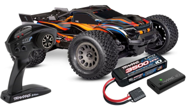 TRX108076-1-ORNG MINI-XRT 3S-Power 4x4 orange 1/16 Monster-Truck RTR